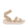 Sandalia Casual Trender color Beige para Mujer