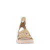Sandalia Casual Trender color Beige para Mujer