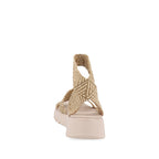 Sandalia Casual Trender color Beige para Mujer