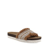 Sandalia Casual Trender color Camel para Mujer