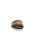 Sandalia Casual Trender color Camel para Mujer
