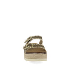 Sandalia Casual Trender color Verde para Mujer