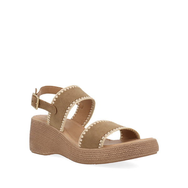 Sandalia Casual Trender color Cafe para Mujer