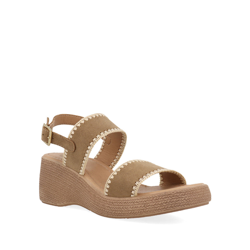 Sandalia Casual Trender color Cafe para Mujer