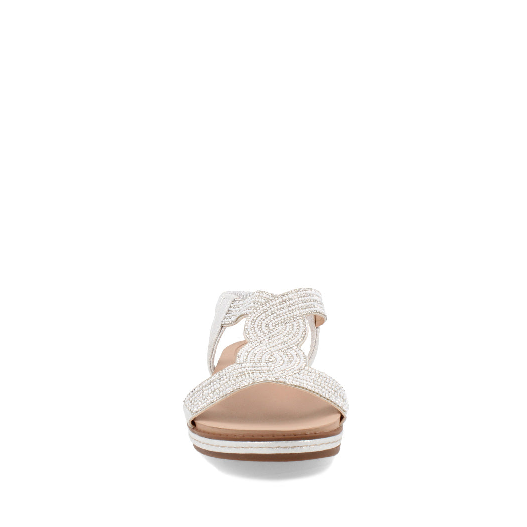 Sandalia Casual Trender color Gris para Mujer