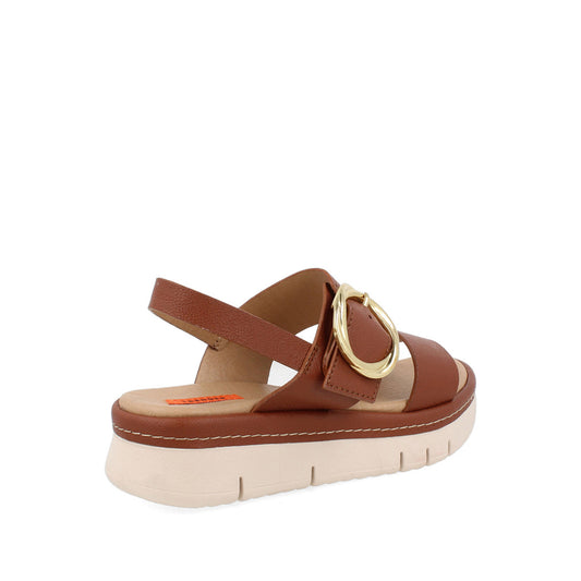 Sandalia Casual Trender color Tan para Mujer