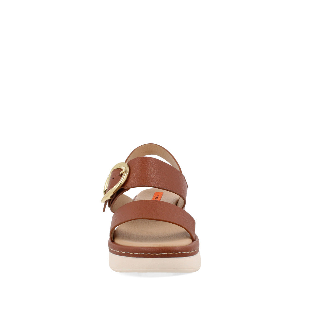 Sandalia Casual Trender color Tan para Mujer