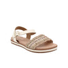 Sandalia Casual Trender color Latte para Mujer