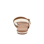 Sandalia Casual Trender color Latte para Mujer