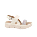 Sandalia Casual Trender color Plata para Mujer