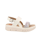 Sandalia Casual Trender color Plata para Mujer