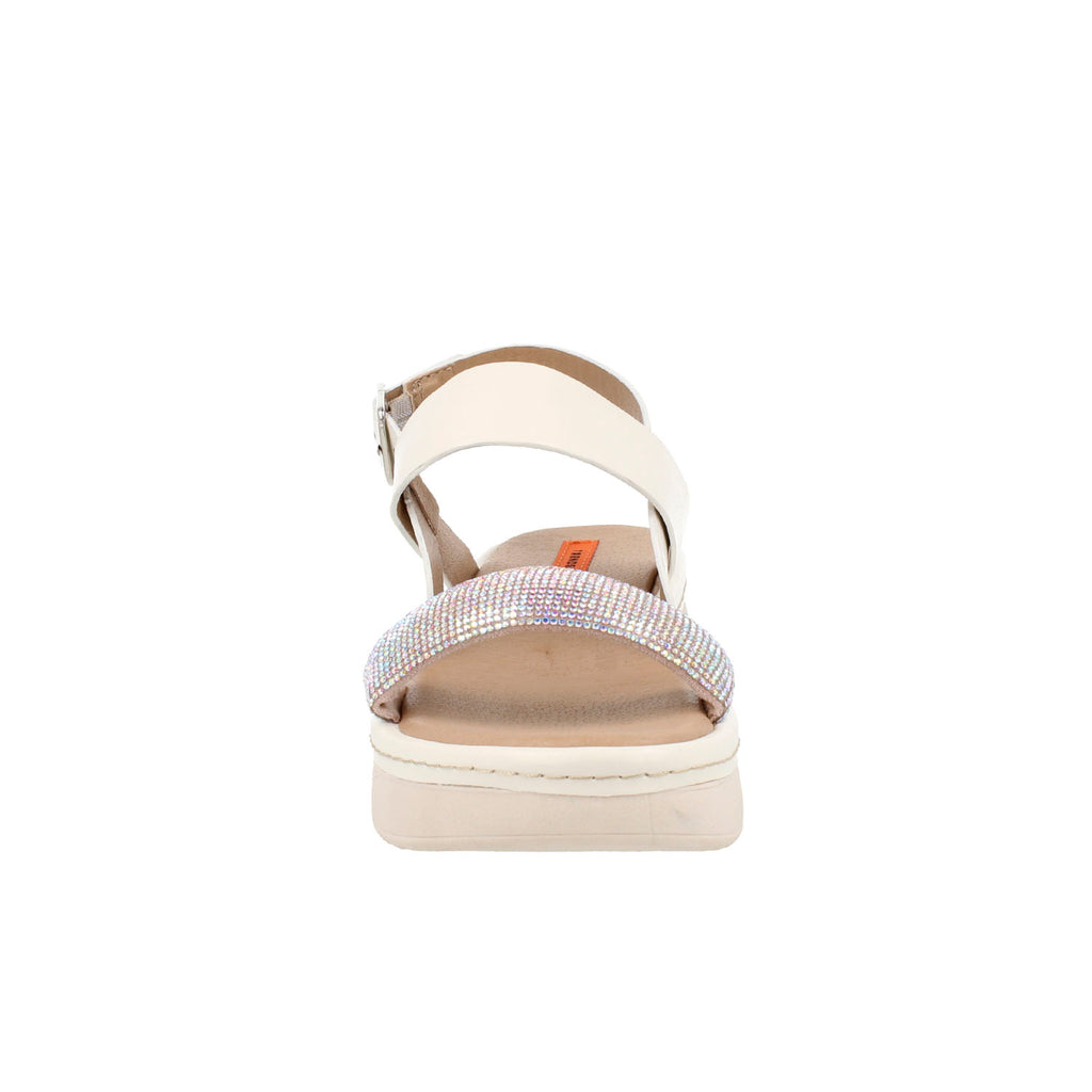 Sandalia Casual Trender color Plata para Mujer