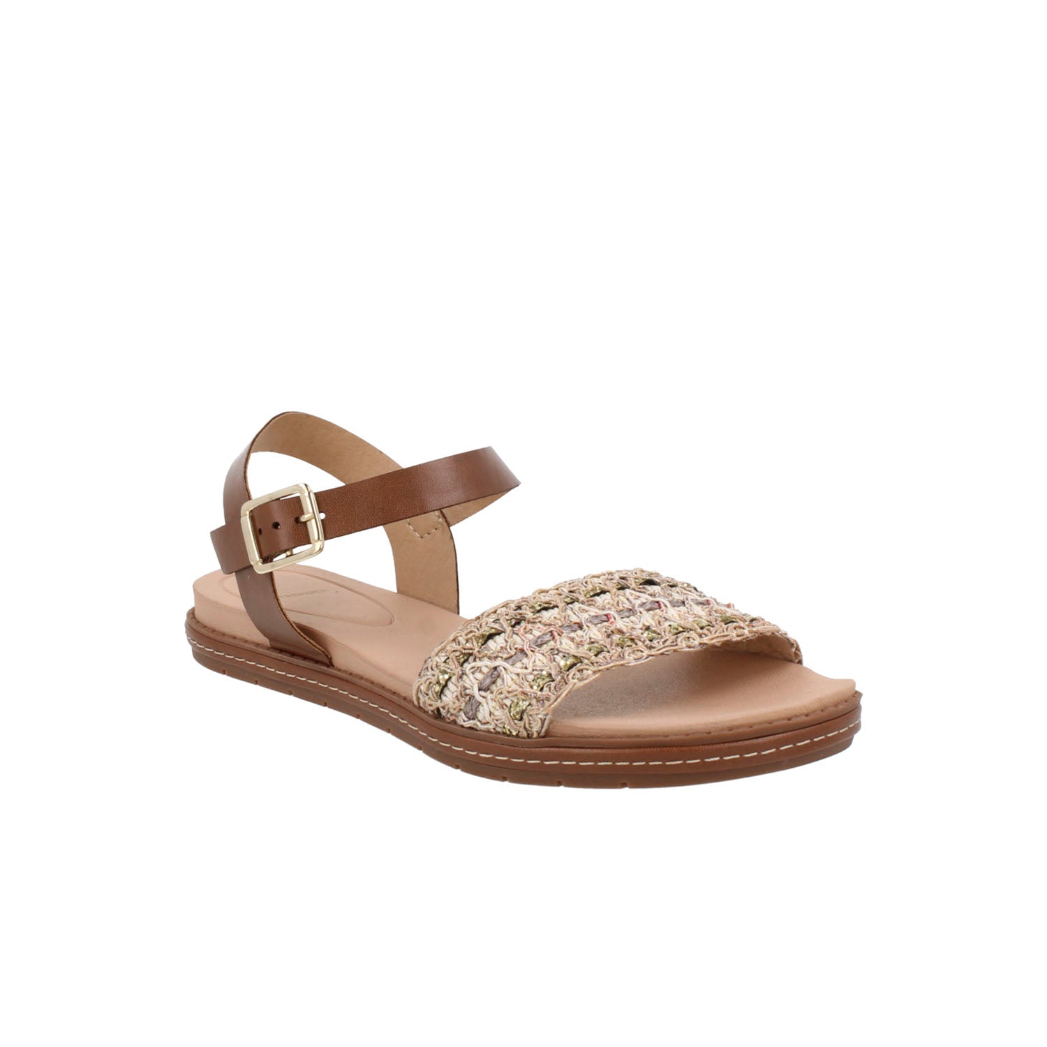 Sandalia Casual Trender color Cafe para Mujer