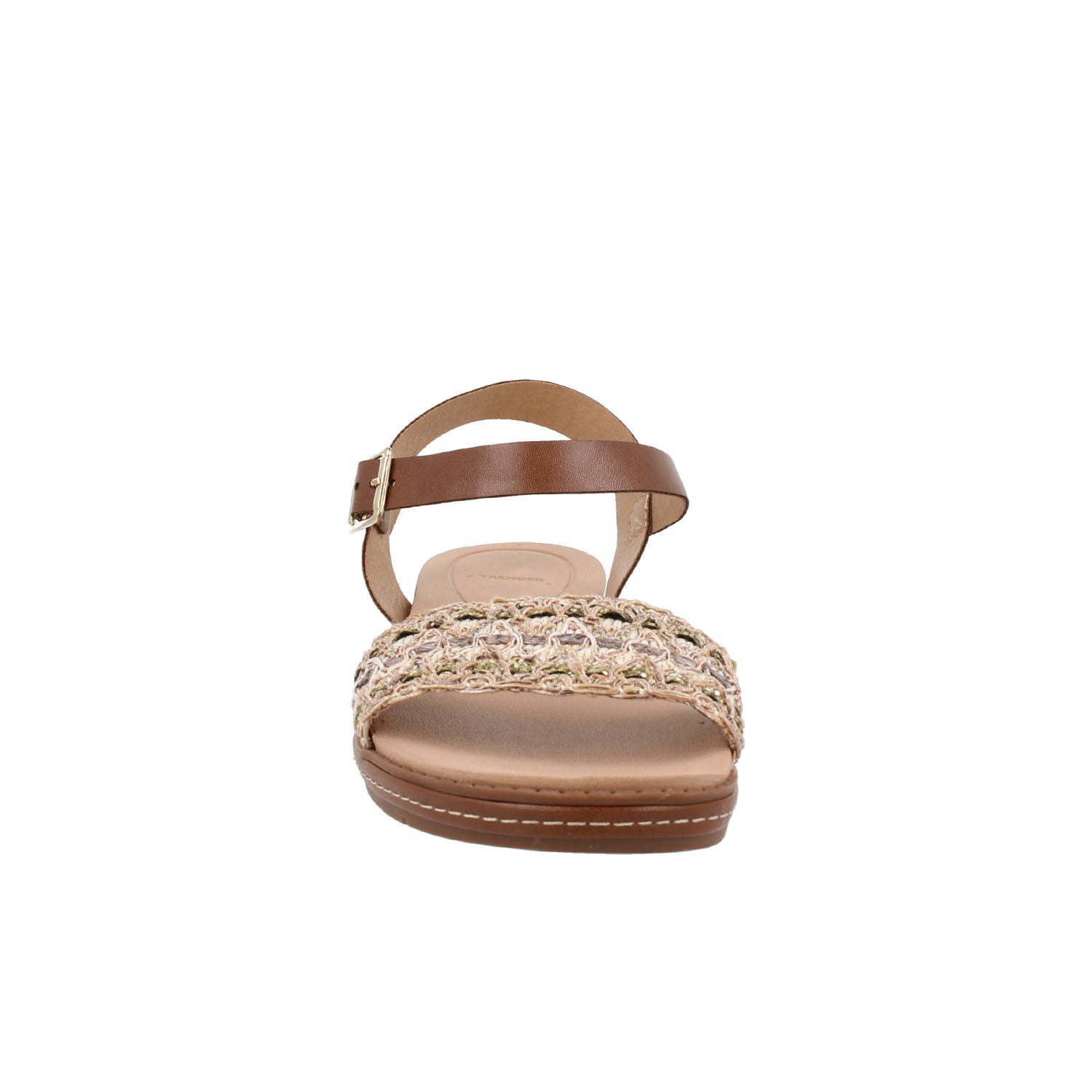 Sandalia Casual Trender color Cafe para Mujer