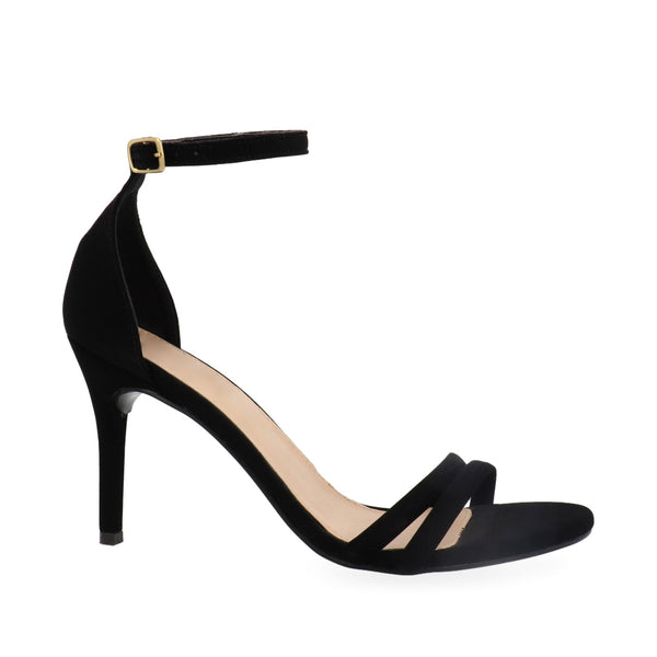 Sandalia de Tacón Trender Color Negro Para Mujer