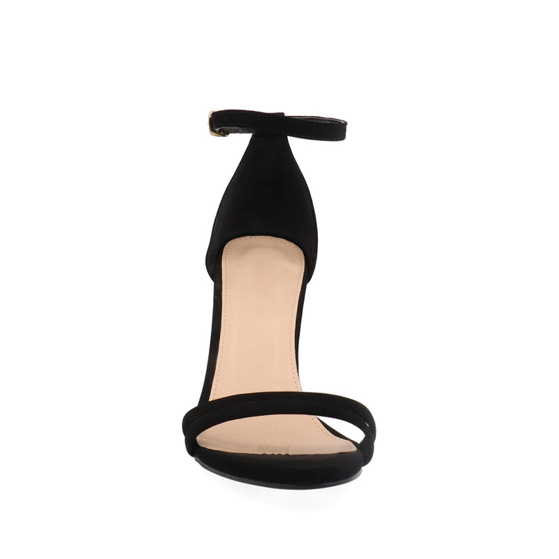 Sandalia de Tacón Trender Color Negro Para Mujer