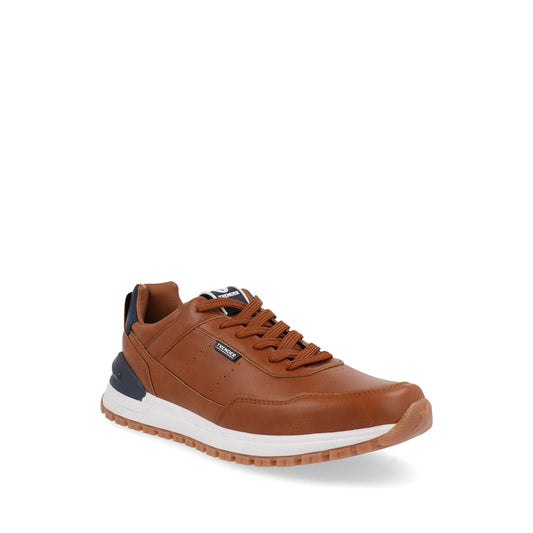 Tenis Urbano Trender color Camel para Hombre