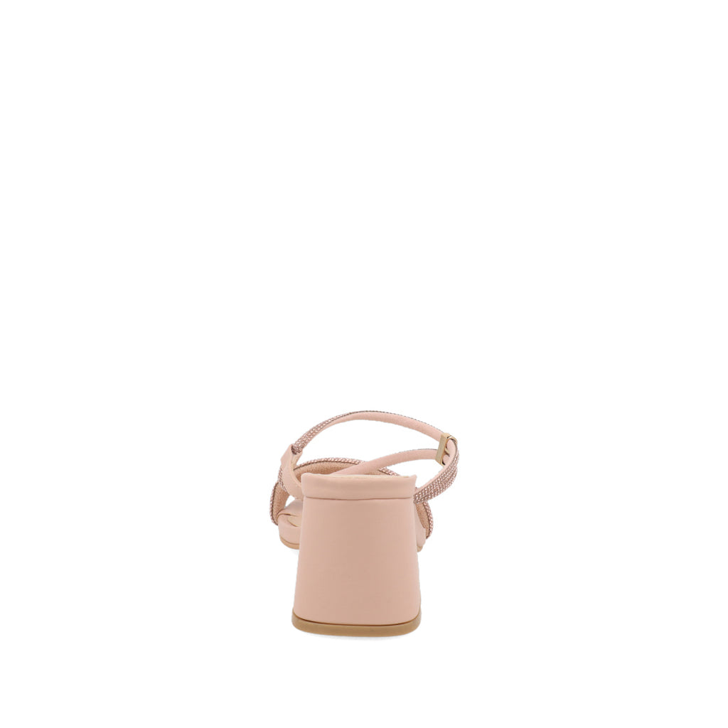 Sandalia de Tacon Trender color Oro para Mujer