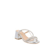 Sandalia de Tacon Trender color Plata para Mujer