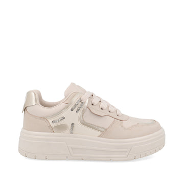Tenis Urbano Trender color Beige para Mujer