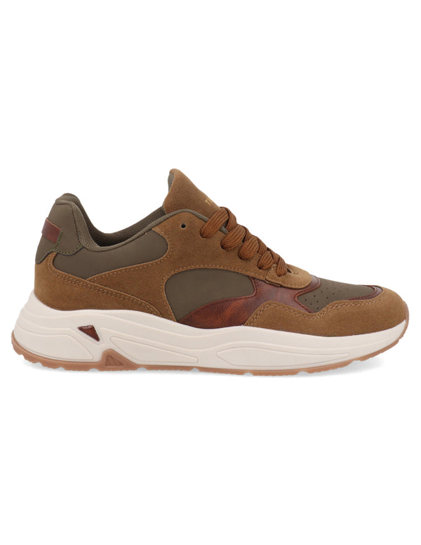 Tenis Urbano Trender color Cafe para Hombre