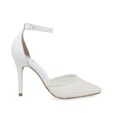 Zapatilla de Fiesta Trender color Blanco para Mujer