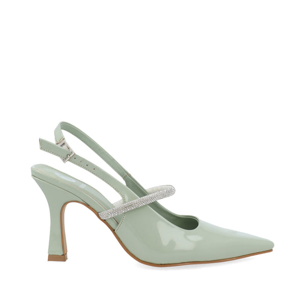 Zapatilla de Fiesta Trender color Verde para Mujer