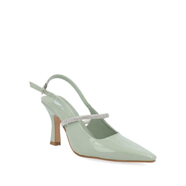 Zapatilla de Fiesta Trender color Verde para Mujer