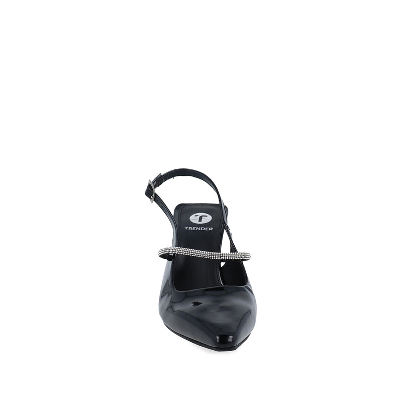 Zapatilla de Fiesta Trender color Negro para Mujer