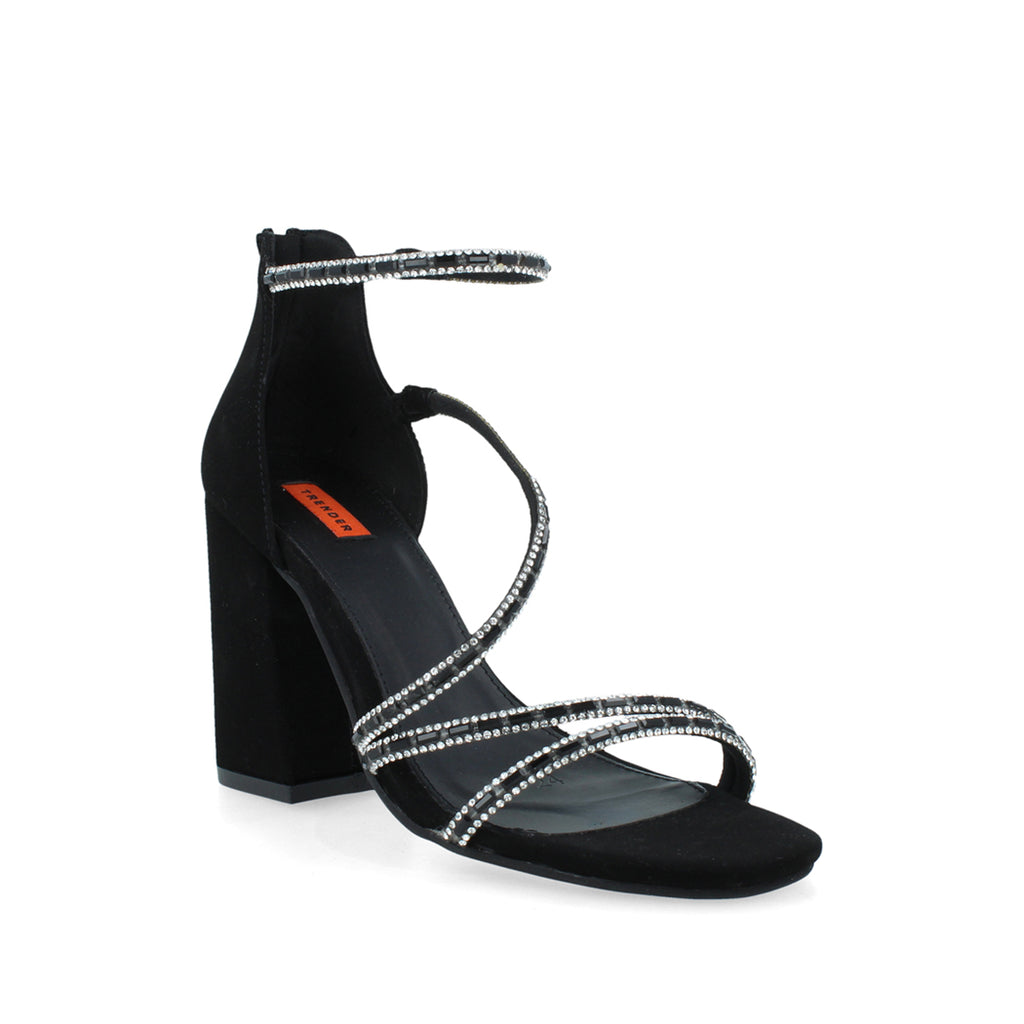 Zapatilla de Fiesta Trender color Negro para Mujer