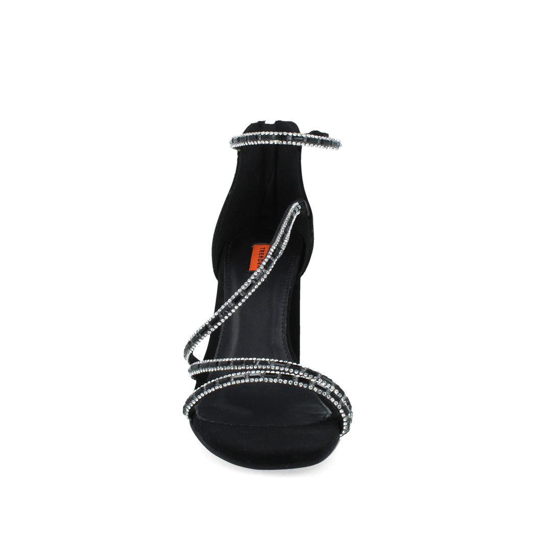 Zapatilla de Fiesta Trender color Negro para Mujer