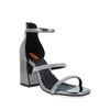 Zapatilla de Fiesta Trender color Gris para Mujer
