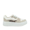 Tenis Urbano Trender color Latte con Blanco para Mujer
