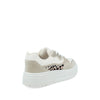 Tenis Urbano Trender color Latte con Blanco para Mujer
