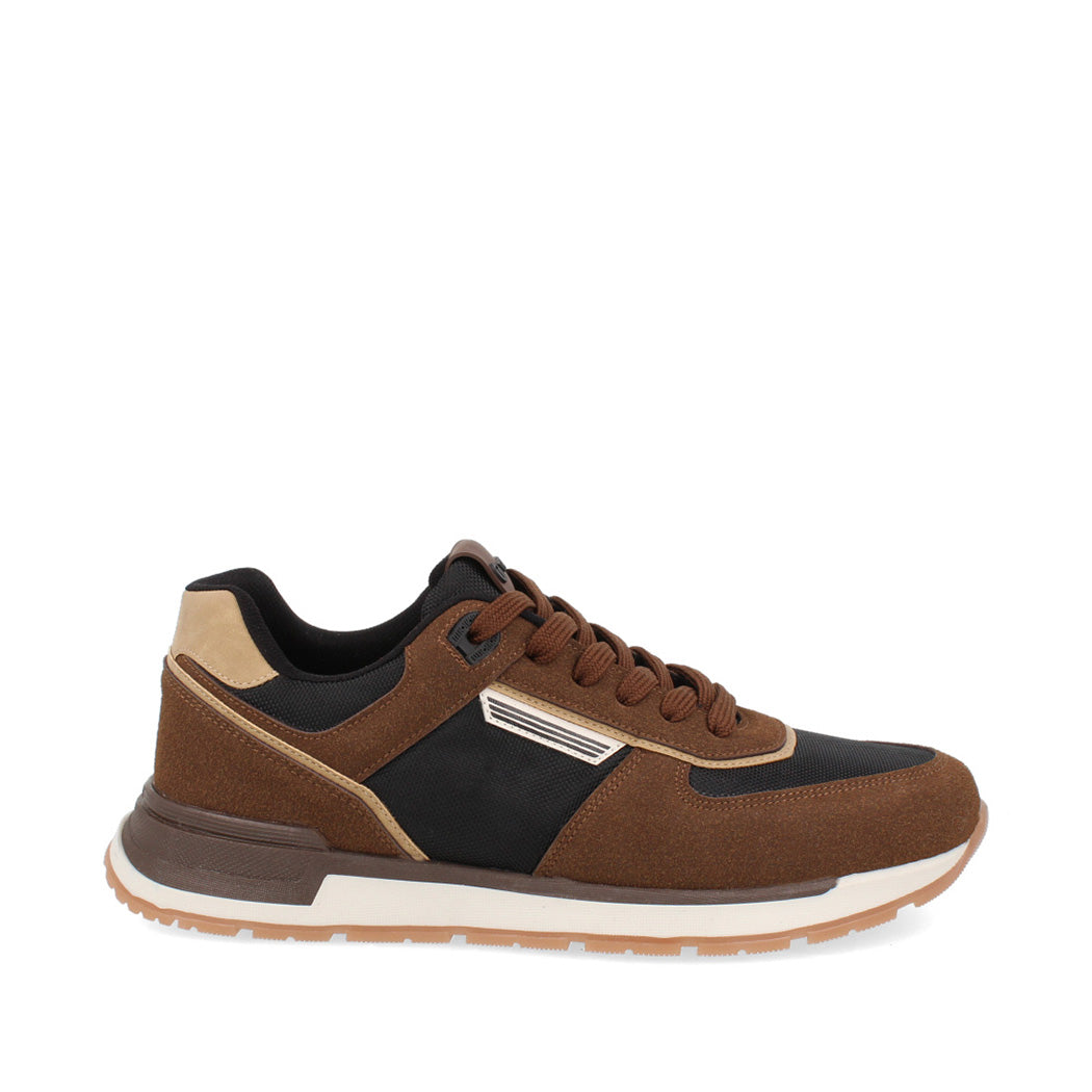 Tenis Urbano Trender color Cafe  para Hombre
