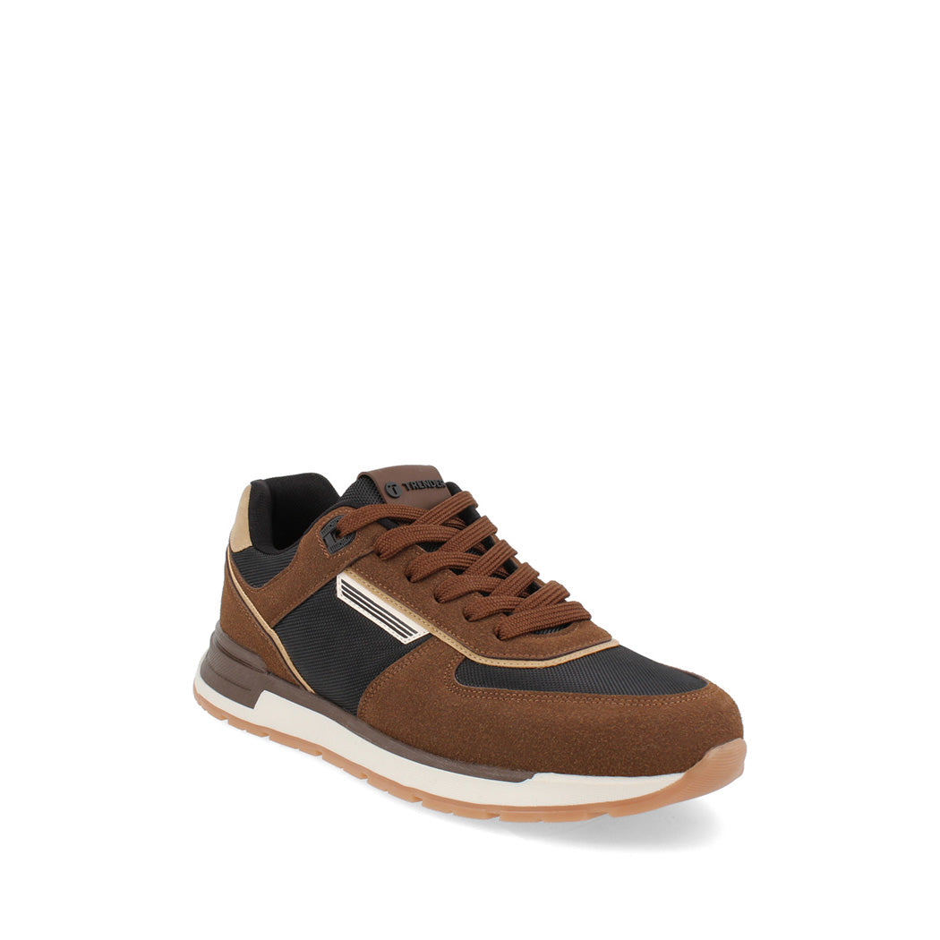 Tenis Urbano Trender color Cafe  para Hombre