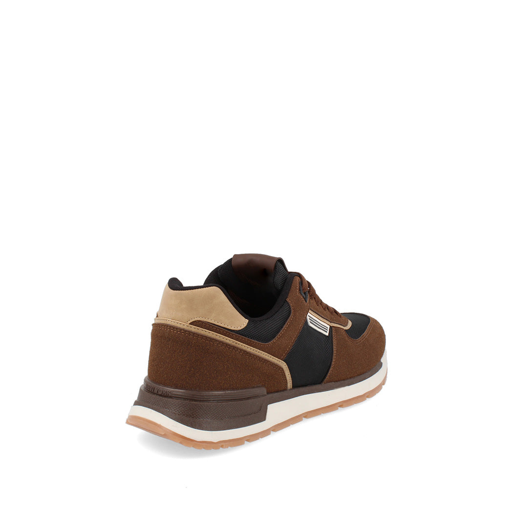 Tenis Urbano Trender color Cafe  para Hombre