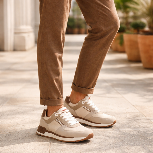 Tenis Urbano Trender color Beige  para Hombre