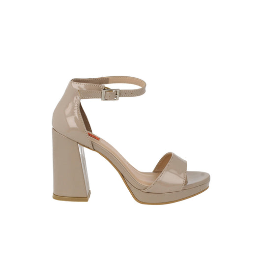 Sandalia Casual Trender color Taupe para Mujer