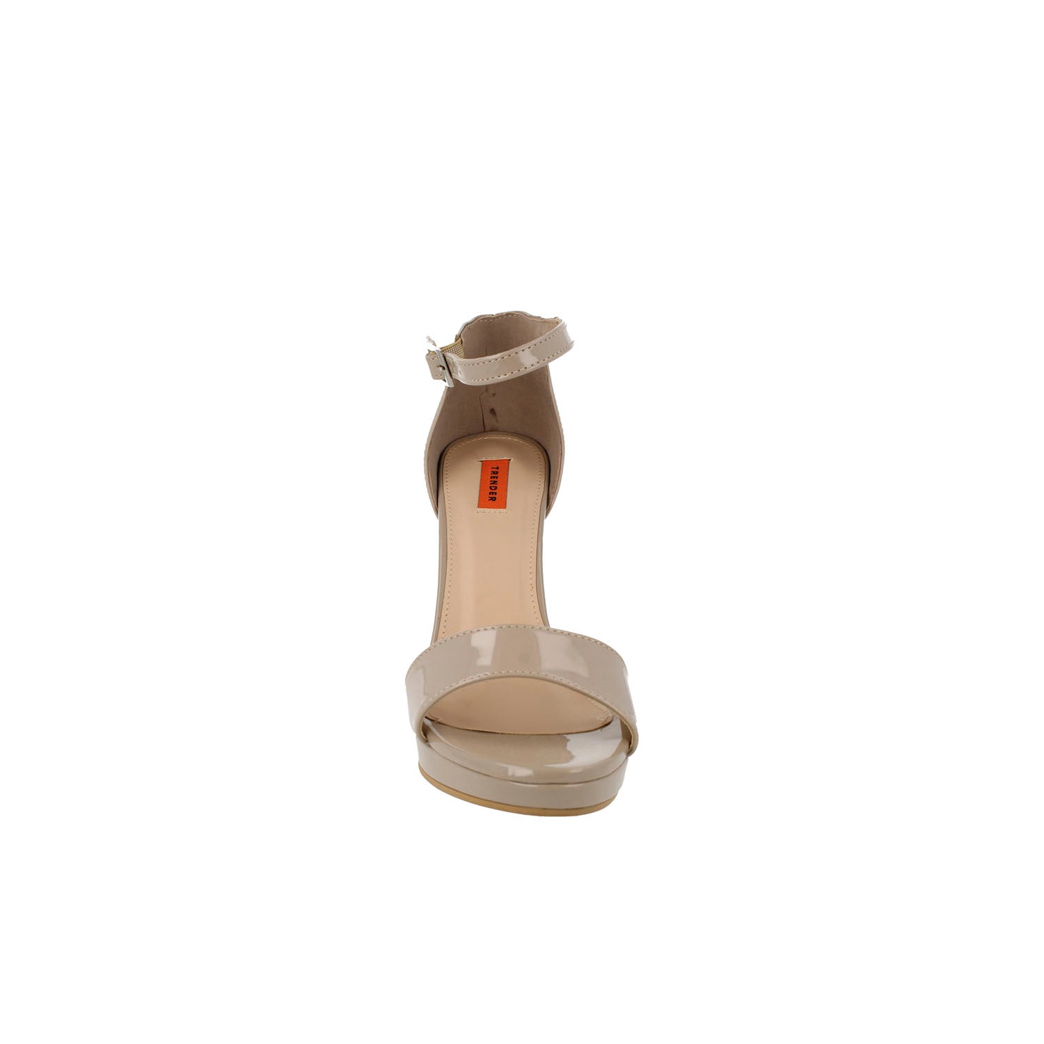 Sandalia Casual Trender color Taupe para Mujer