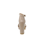 Sandalia Casual Trender color Taupe para Mujer