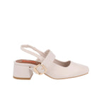 Zapatilla de Vestir Trender color Beige para Mujer