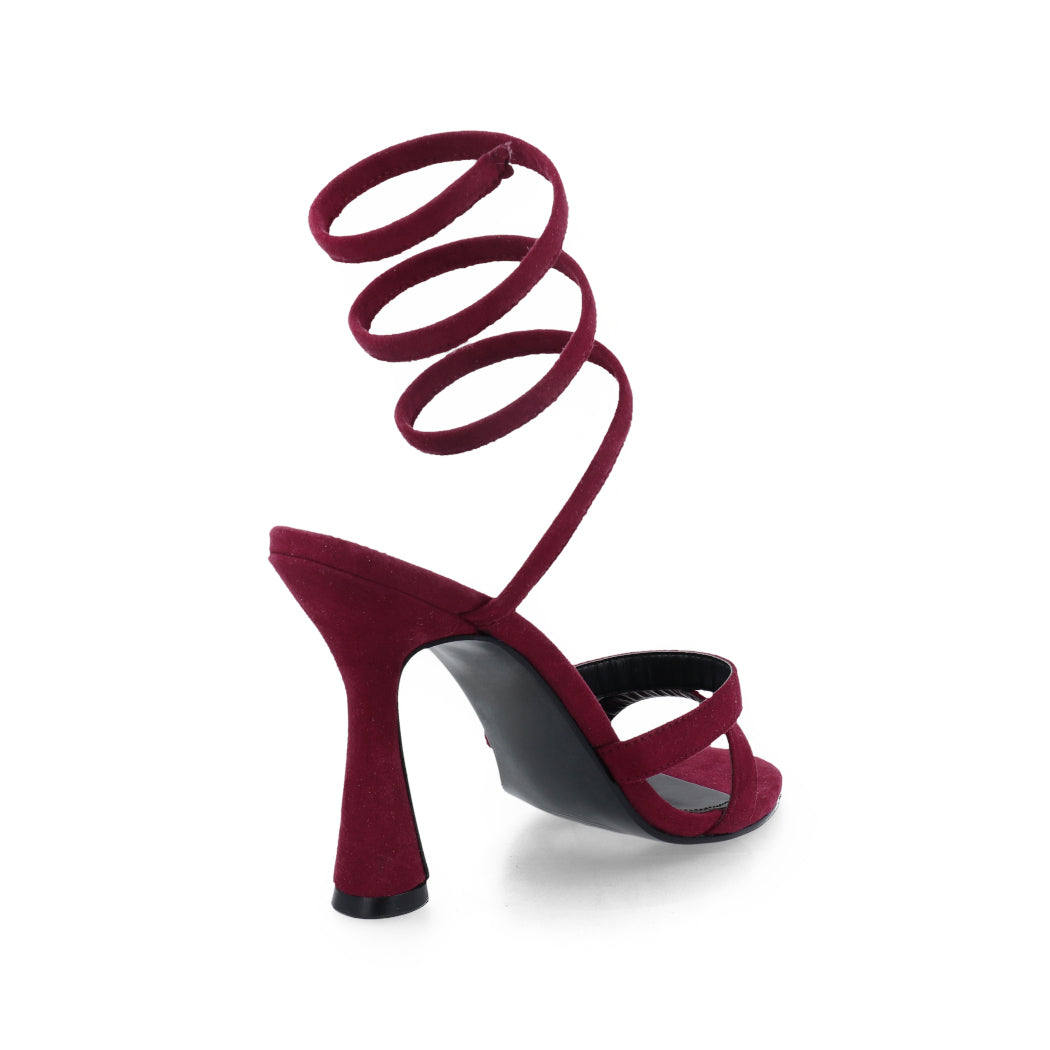 Zapatilla Vestir Trender color Vino para Mujer