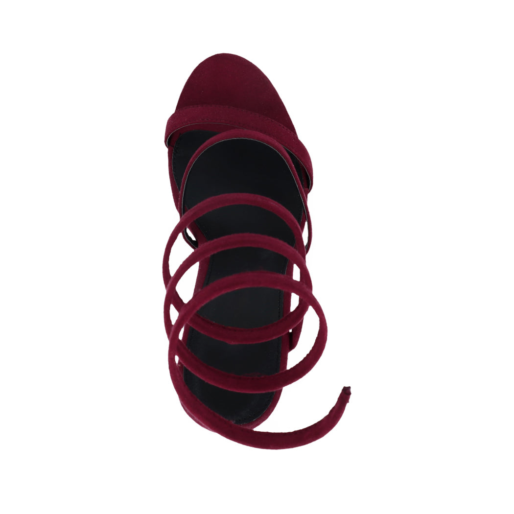 Zapatilla Vestir Trender color Vino para Mujer