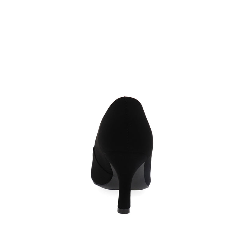 Zapatilla de tacón medio Trender color Negro para Mujer