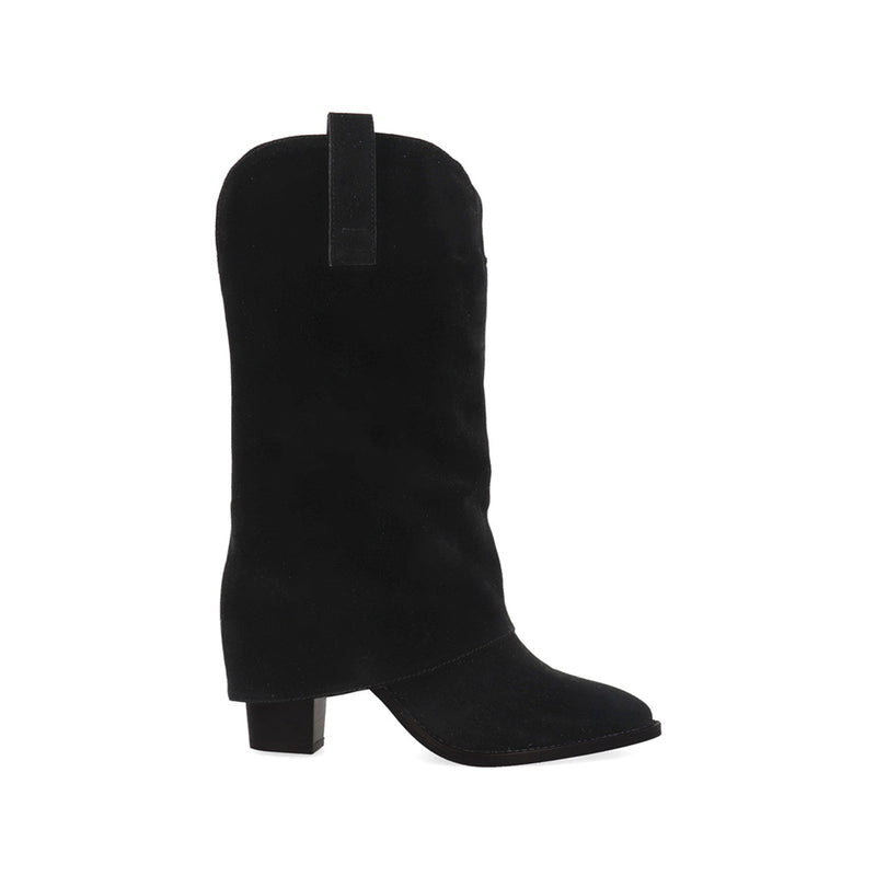 Bota Casual Trender color Negro para Mujer