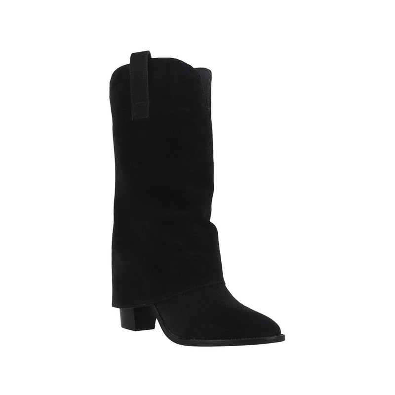 Bota Casual Trender color Negro para Mujer