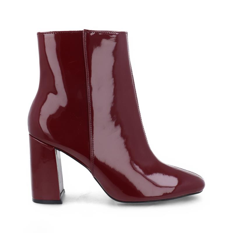 Botin de Vestir Trender color Vino para Mujer