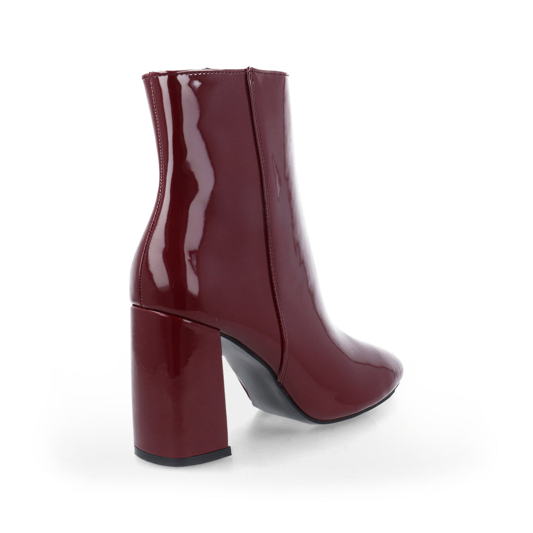 Botin de Vestir Trender color Vino para Mujer