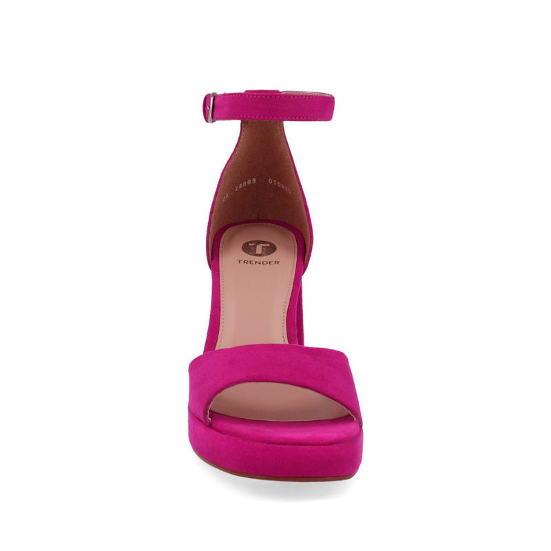 Sandalia de Tacón Trender color Rosa para Mujer
